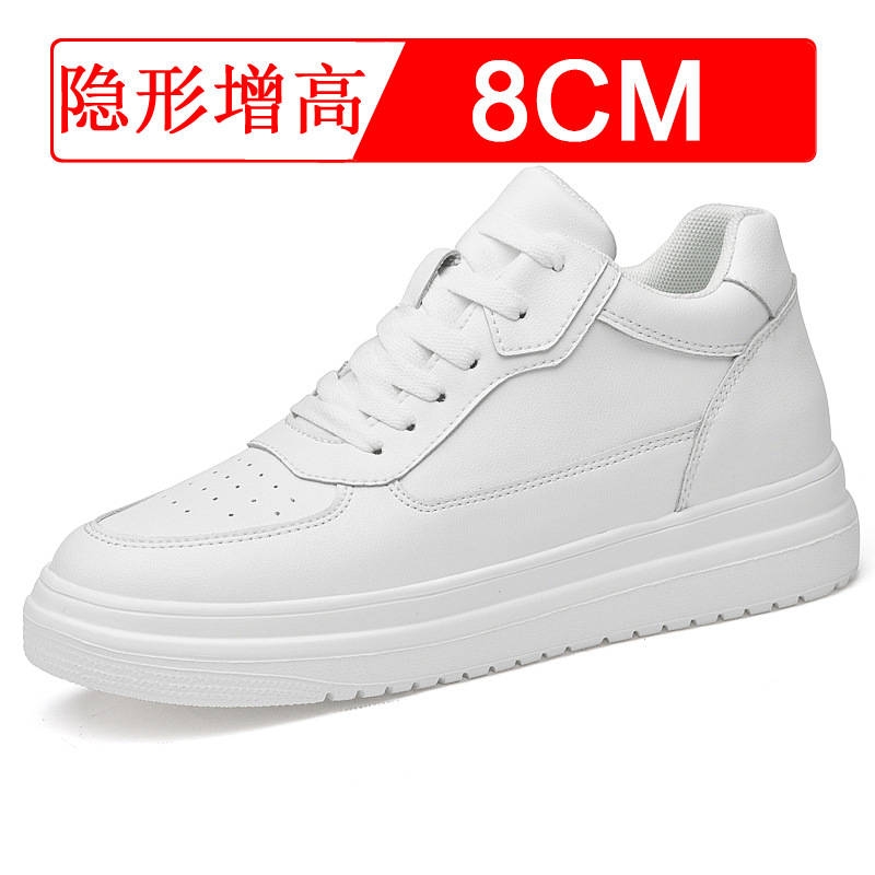 Luxury Elevator Shoes Men Women Sneakers Height Increasing Invisible 6 8 10CM Heighten Sports Man Taller Lift White Shoes