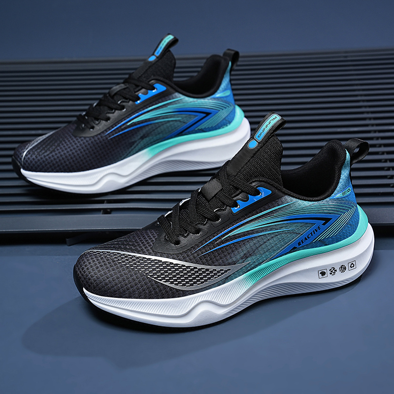 Men Autumn Mesh Fabric Shoe Leisure Thick Soled Sportshoes Wear-Resistant Anti Collision Casual Shoes Non Slip Sneakers comfort