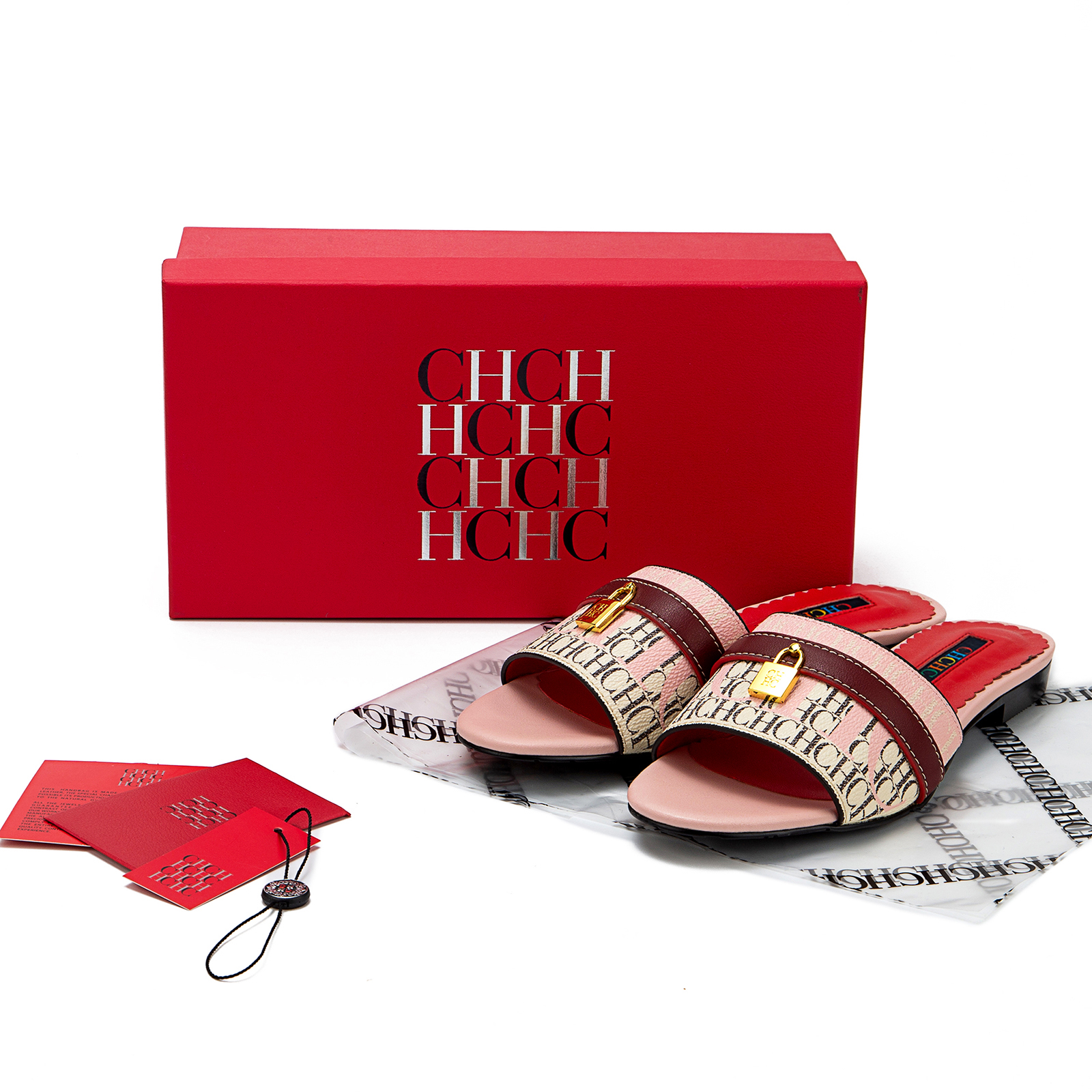 CHarming fashion Women's Slippers 2024 New Brand Fabric high Heel Sandals Outdoor Business Commuter Women's Shoes birthday gifts