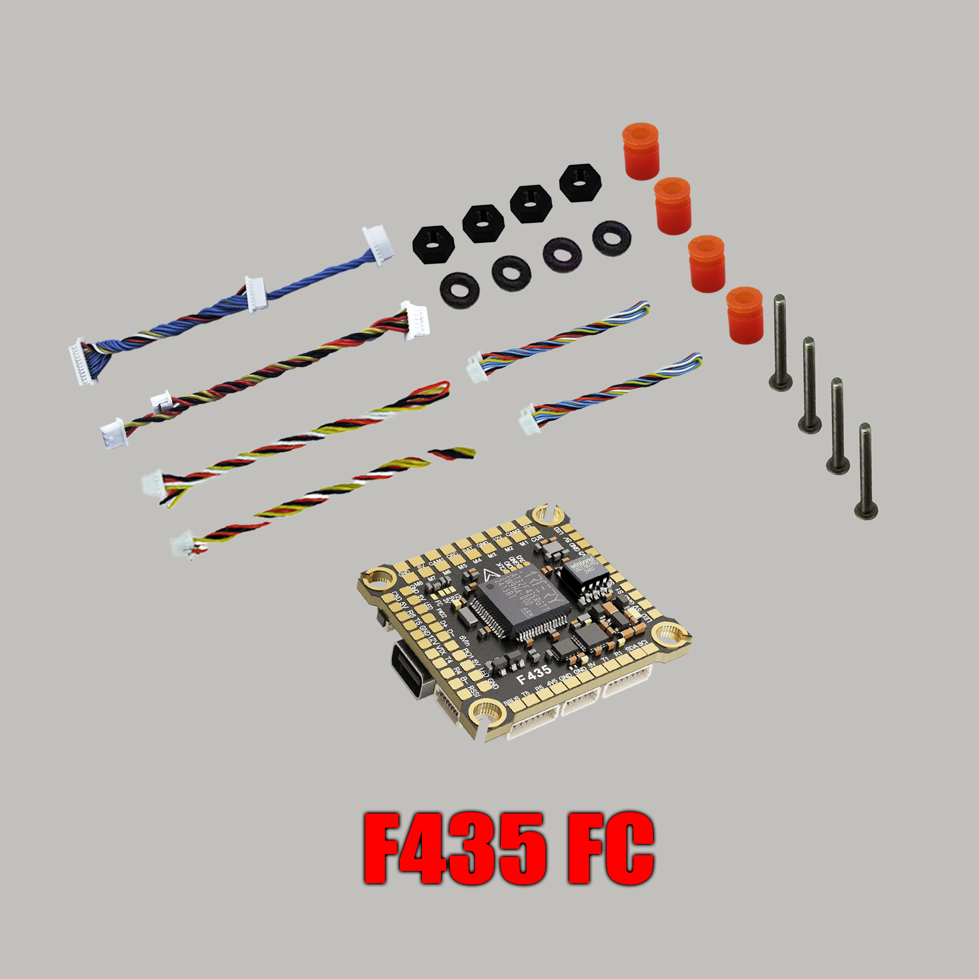 DAKE F435 V3/V4 FC ESC Stack 3-8S Lipo Flight Control BLS 55A/60A/70a 4 in 1 ESC 30x30  RC FPV Racing Drone