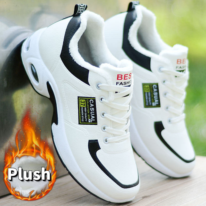 New Men Running Shoes Breathable Air Cushion Sneakers Men Outdoor Lace Up Walking Shoes Non-slip Men Sport Shoes Tenis Masculino