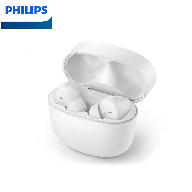 PHILIPS TAT2206 TWS Wireless Bluetooth Earphones Waterproof IPX4 SBC Sports Headset 500mAh Low Latency Gaming Headphone with Mic