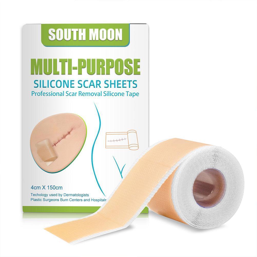 1/3/5/10 Roll Silicone Scar Sheet Painless Scar Repair Tape Roll Effective Scar Waterproof Breathable Ear Beauty Sticker