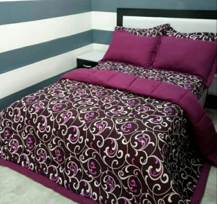 Unique Designed Bed Sheet-( Lovely Bed-Sheet + Pillowcases)