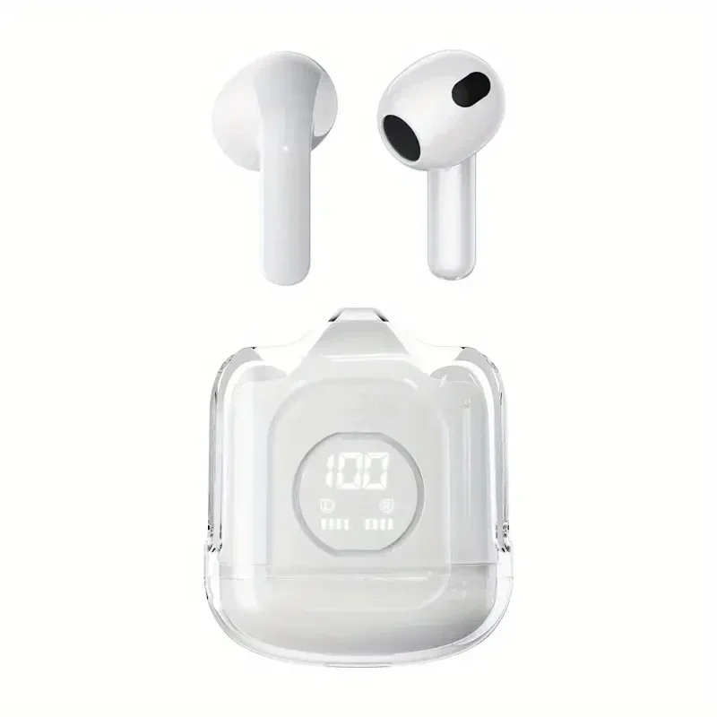 XT65 TWS Wireless Earphone Touch Control Noise Reduction Bluetooth5.3 Headphone Bass Long Standby Earbud With Mic forAndroid IOS