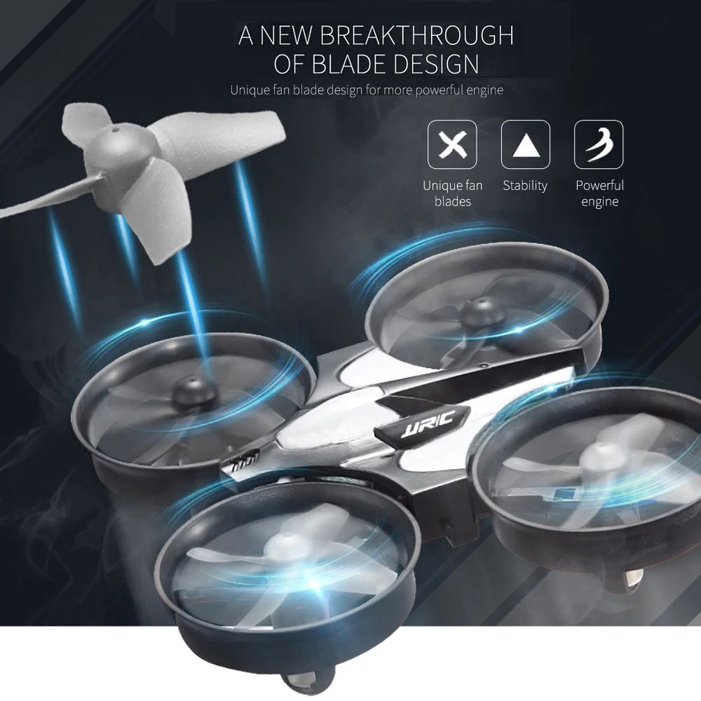 H36 Mini Drone 6-Axis with 3Battery Headless FPV Drones Pocket Remote Control Helicopter Plane RC Dron Quadcopter Gift for Kids