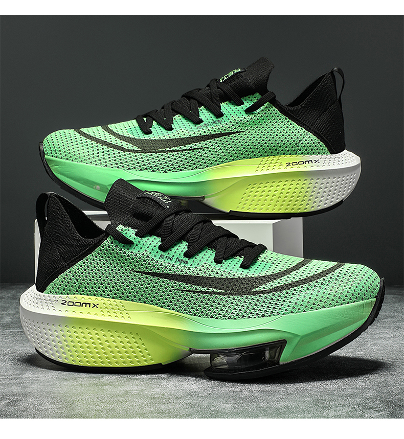 Running Shoes Air Cushion Speciality Marathon Men Sports Breathable Lightweight Women's Comfortable Athletic Nonskid Sneakers