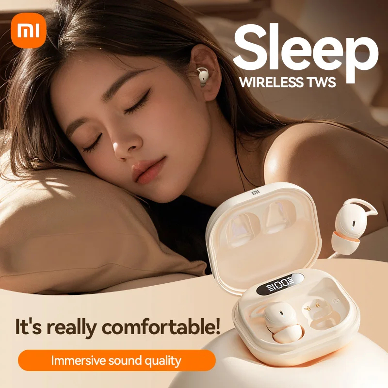 Xiaomi Mijia Wireless TWS Earphone Earbuds Bluetooth 5.4 Gaming Sport Headphones HiFi Stereo Sound Music Sleep Invisible Headset