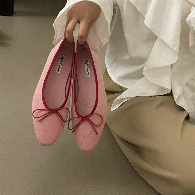 2025 Spring Women's Mary Jane Shoes - Fashionable One-Piece Sandals, Comfortable Street Style, Soft Bottom Women's Flat Shoes