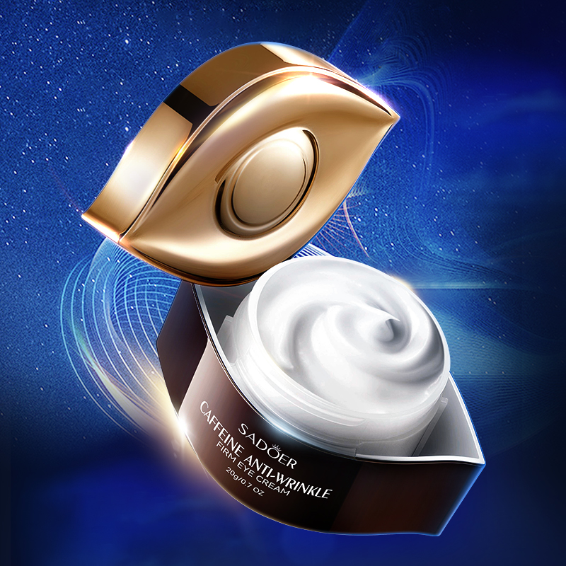 SADOER Caffeine Eye Cream Anti Dark Circles Eyes Bags Remover Firming Moisturizing Eye Creams Beauty Eyes Skin Care Products