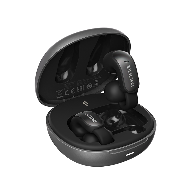 1MORE S12 Ear-clip IPX5 Waterproof Bluetooth 5.4 Wireless Headphones for gamer low Latency Earbuds