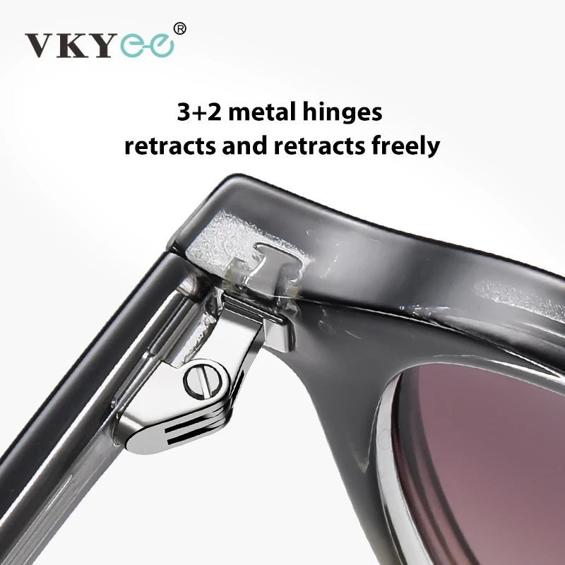 VICKY Vintage Polarised Prescription Sunglasses Women Classic Anti Blue Ray Glasses Men Myopia Prescription Photochromic Glasses