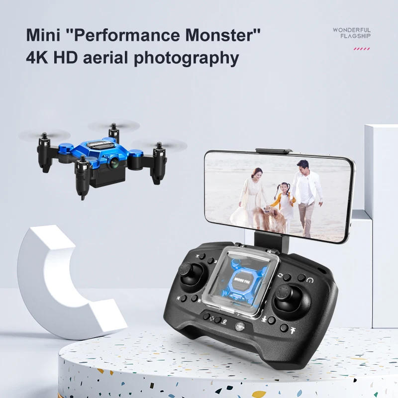 Mini Drone Folding Pocket Storage Aircraft Aerial Photography High Definition Explosive drone 4k profesional mavic air2