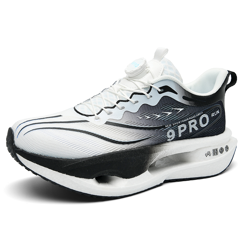 Mens Advanced Carbon Plate Marathon Running Shoes Casual Cosy Breathable Lightweight Comfortable Athletic Non Slip Racing Shoes