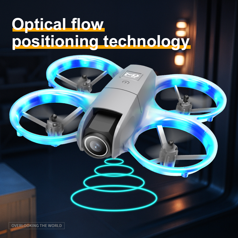 M9 Drone Mini 4K HD Dual Camera Aerial Photography Headless mode Optical Flow Positioning Stunt Roll Beginner Quadcopter Drone