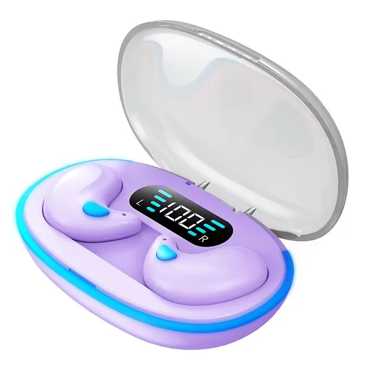 X55 Earphones Wireless Earphones Headphones Noise Reduction Sport Game Sleep Bluetooth 5.0 Earbuds HIFI Stereo Music Headset