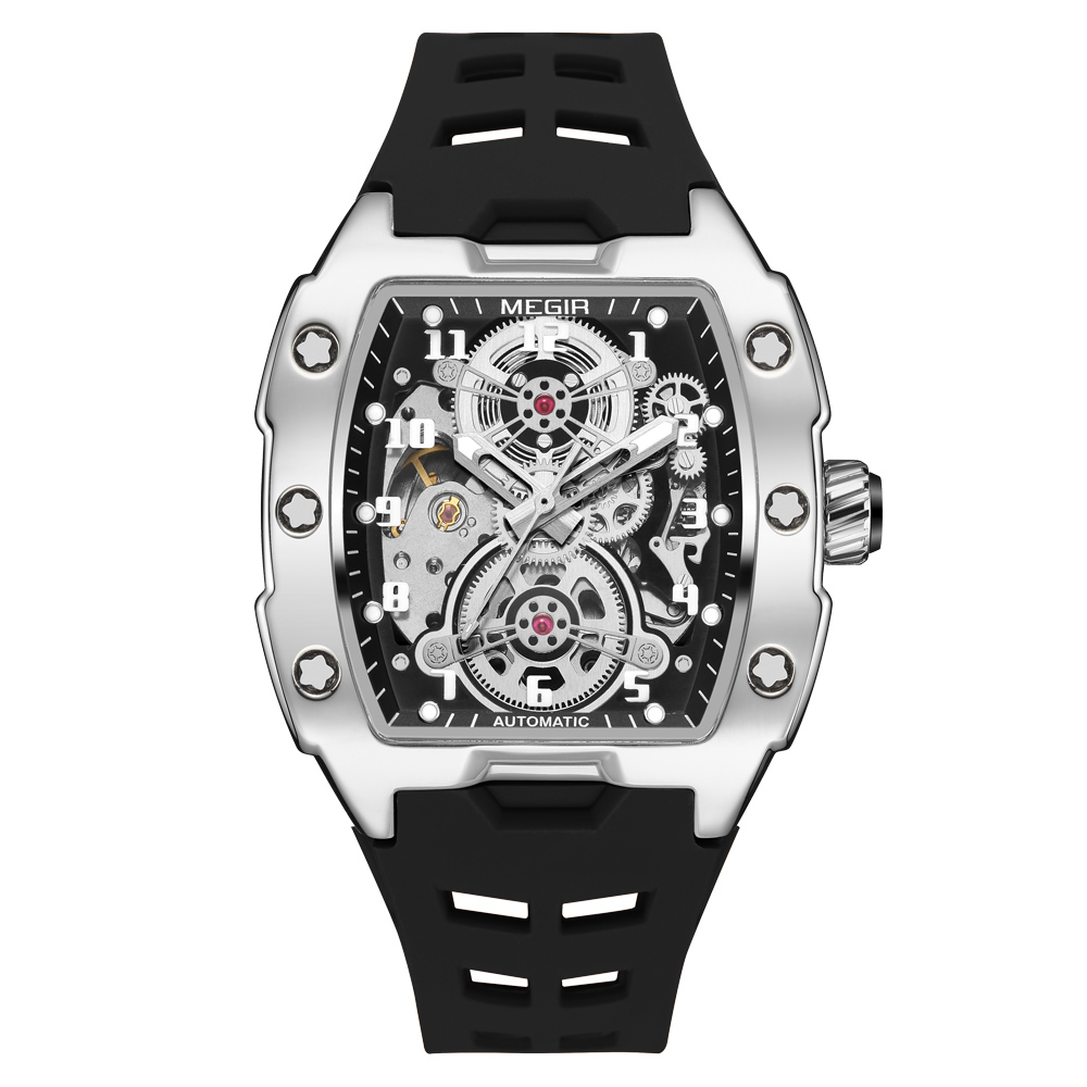 MEGIR 8602 Automatic Mechanical Watch Men's Fashion Leisure Sports Waterproof Automatic Watch Watches for Men Relogios Masculino