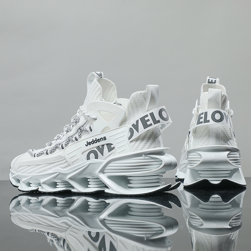 Men's Shock-absorbing Running Shoes Are Trendy Versatile Lightweight Comfortable Fashionable Men's Casual Sports Shoes