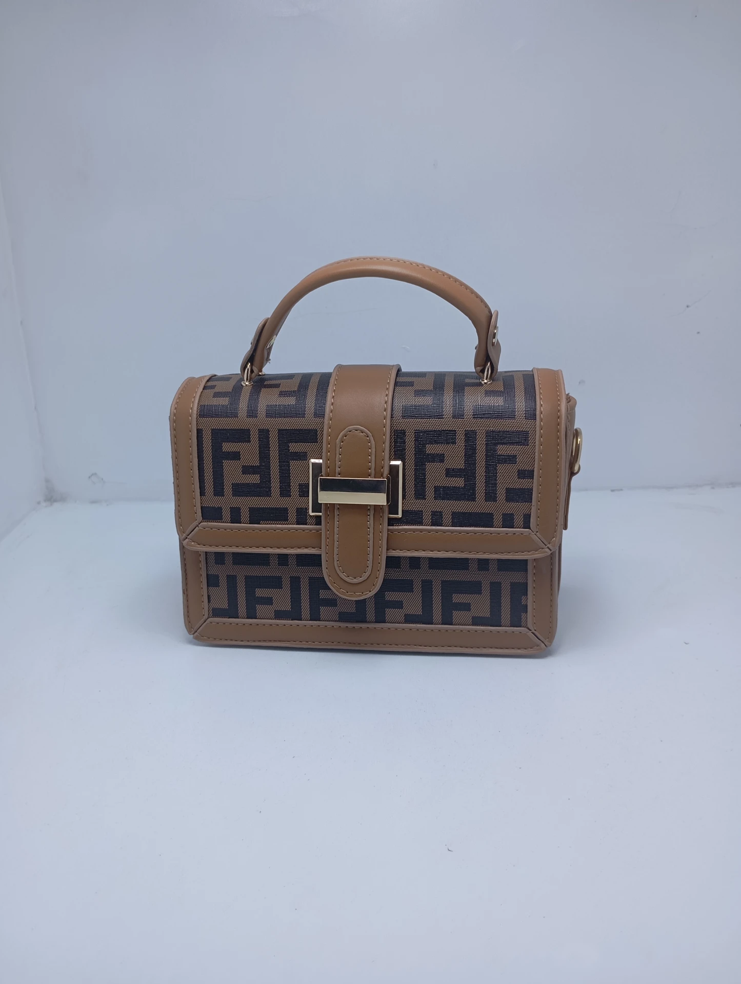 Fendi Gold-Chain Evening Clutch