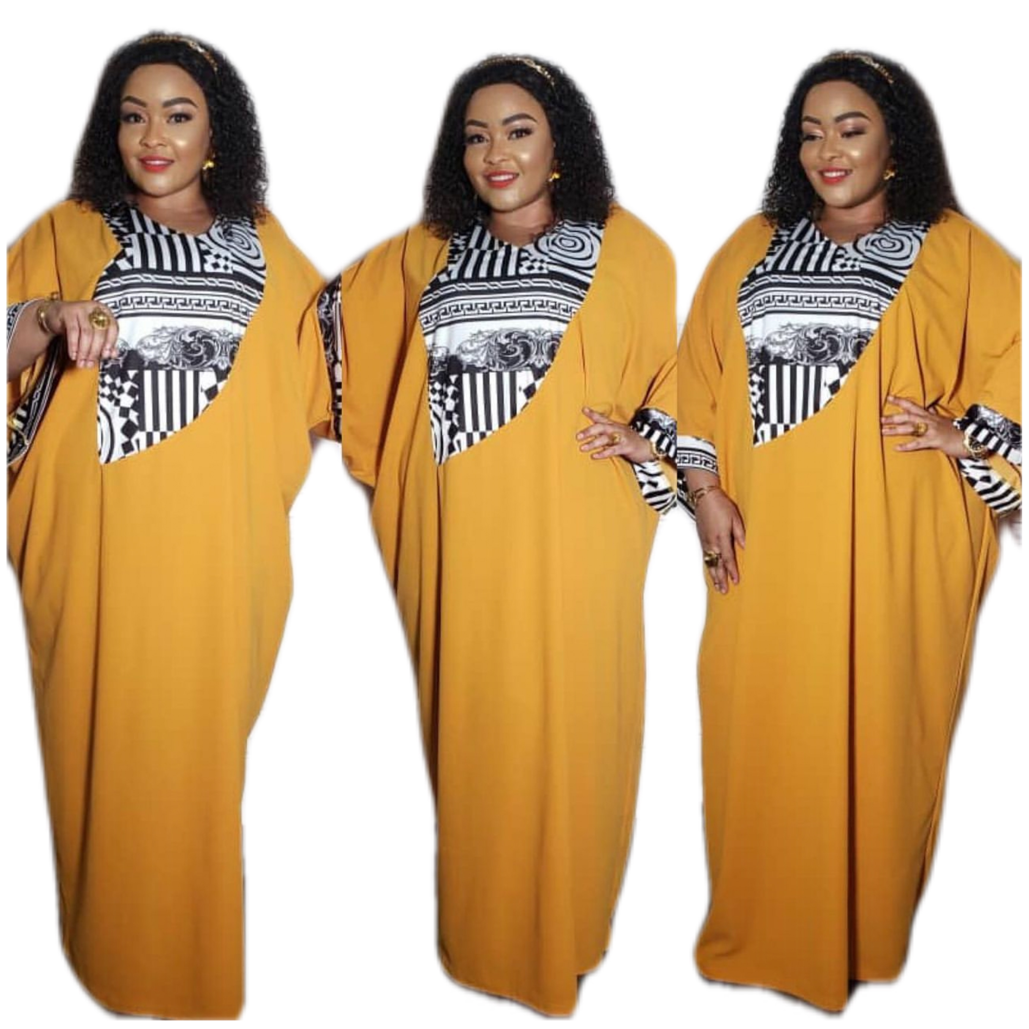 Oversize Vestidos Africanos Para Mujeres Talla Grande  Free Style African Dashiki  Dress for Women