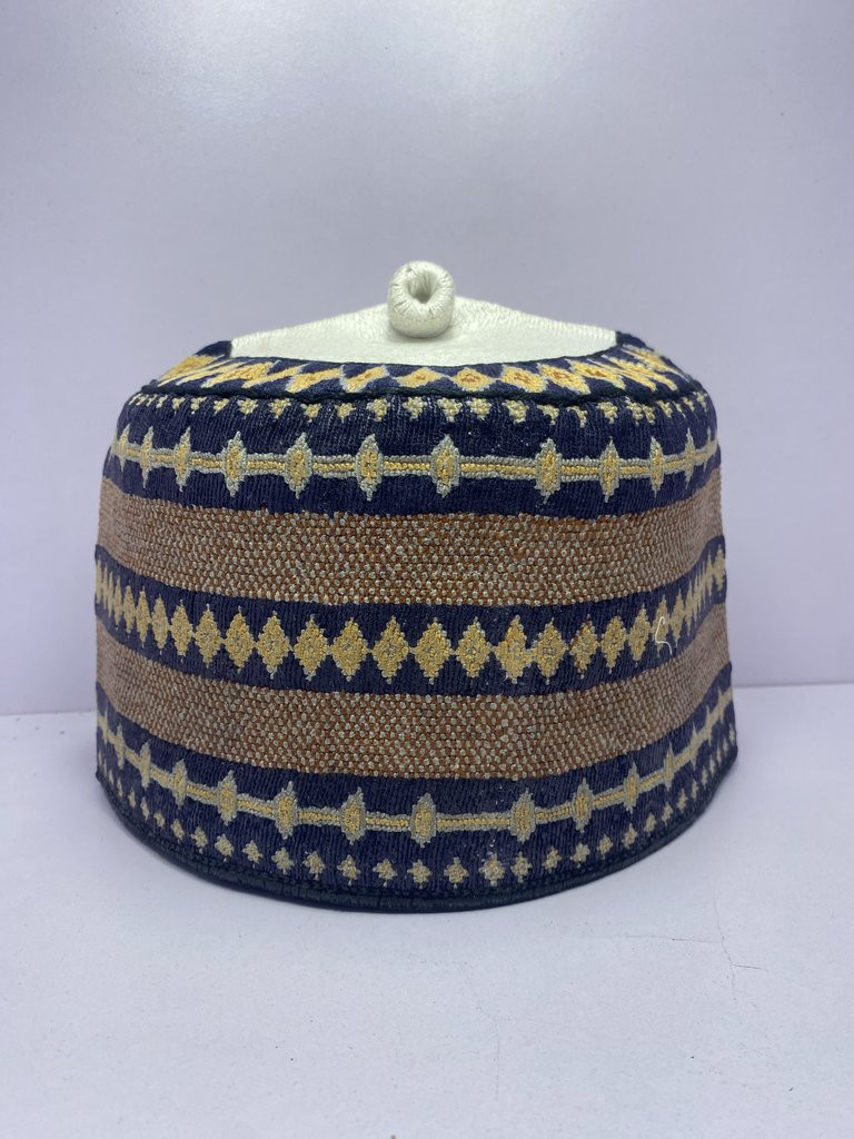 Golden Rawaram - Luxury Hausa Traditional Cap