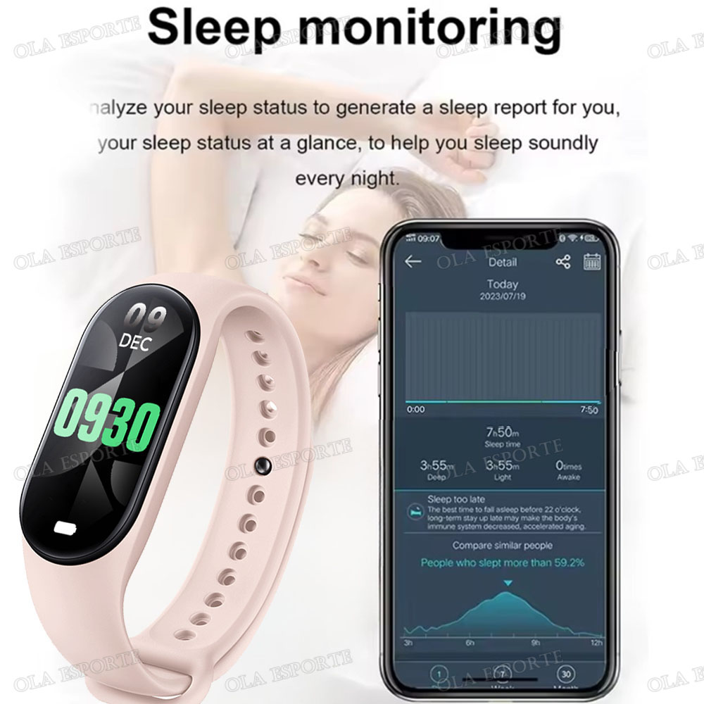 Smartwatch New 2025 Men Women Smart Band Sleep Heart Rate Monitoring Smart Watch Bluetooth Call 100+Sports IP68 Waterproof Watch