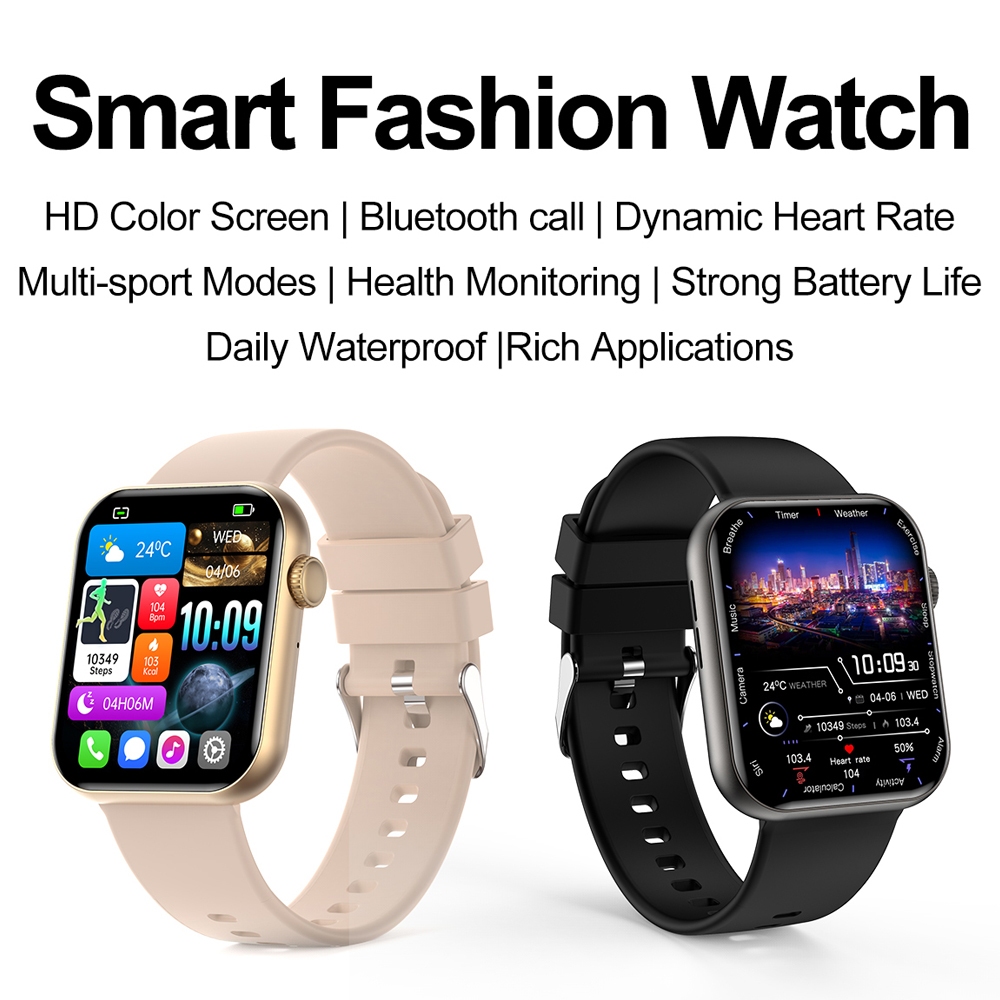 2025 New For Xiaomi Bluetooth Call Smart Watch Fashion Women Full Screen Touch Heart Rate Monitoring Watch 100+ Sports Mode Men