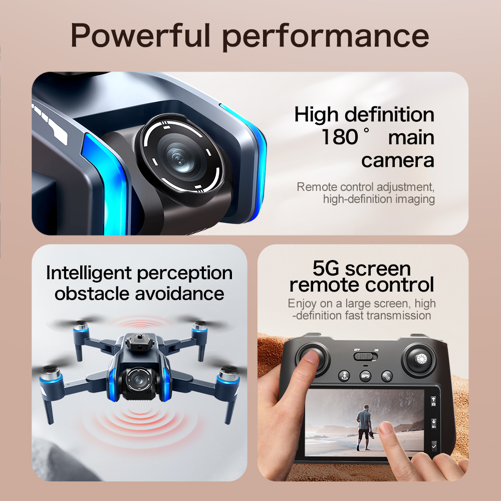 For Xiao Mi XT808 GPS Drone 8K Professional HD Camera Dron Brushless Motor 5G WIFI FPV Foldable RC Quadcopter toy Helicopter