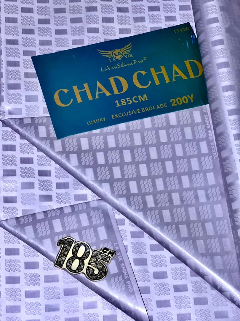 King of Brocade: Premium Micro Inso & Chad Chad Luxury African Shadda – The Ultimate Shining Garment for Men (Sold by Meter)