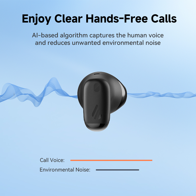 Edifier X1 Lite True Wireless Earbuds Bluetooth 5.4 Earphone Wireless Headphones Lightweight IP54 28hrs Playtime