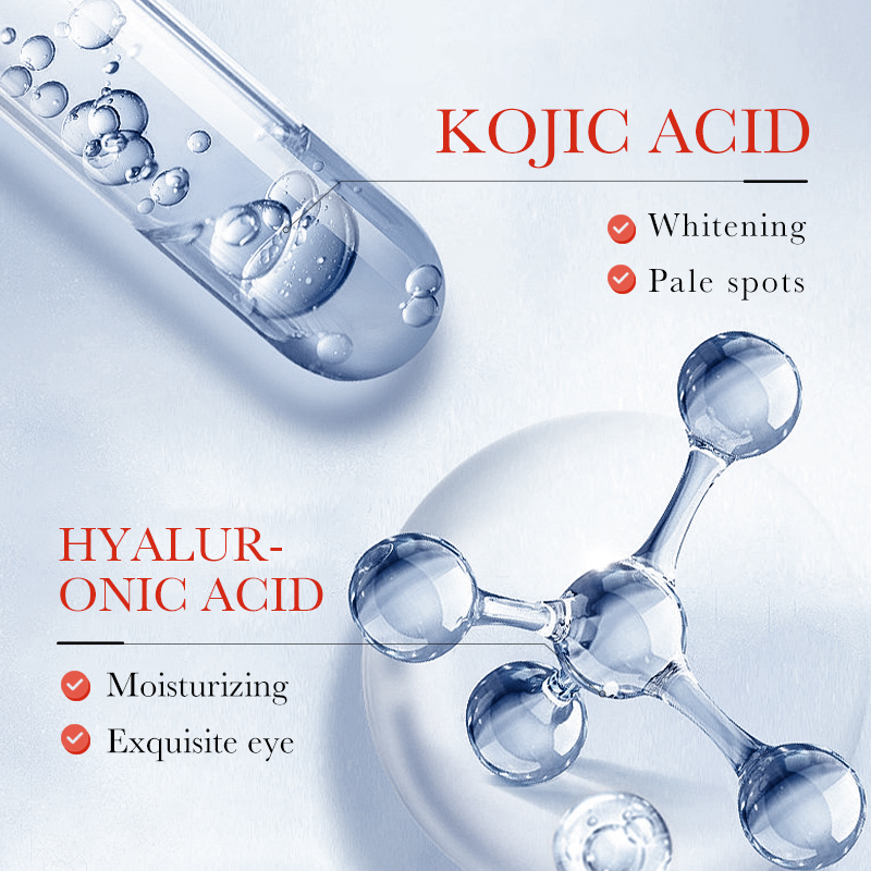 SADOER Kojic Acid Whitening Eye Cream Anti Dark Circles Remove Bags Moisturizing Firming Anti-aging Eye Beauty Skin Care