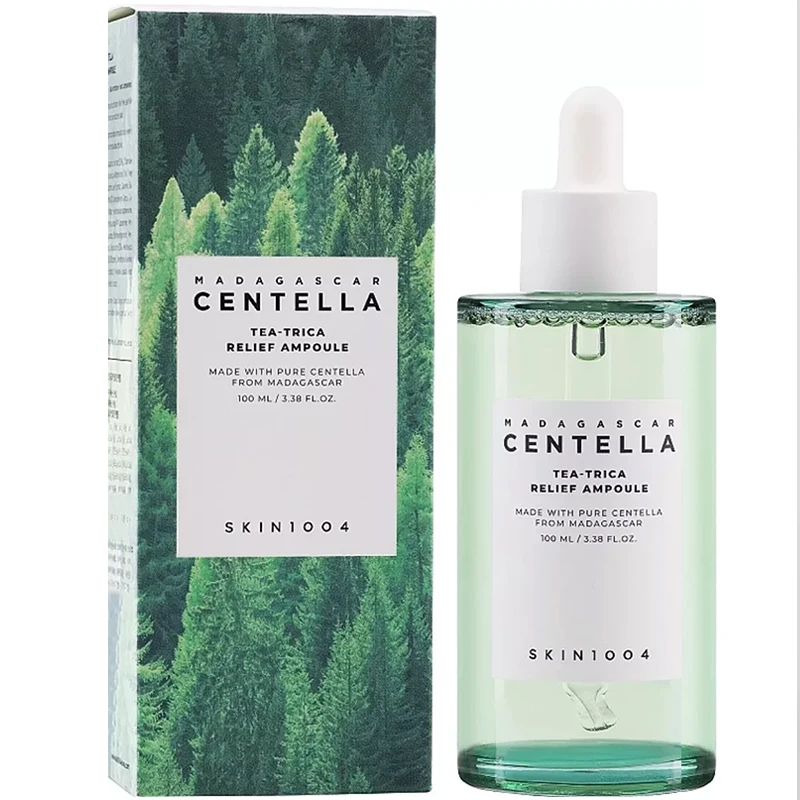 Skin1004 Madagascar Centella Asiatica Ampoule Facial Serum Moisturizing Blackhead Remover Oil Skincare Original Beauty Product
