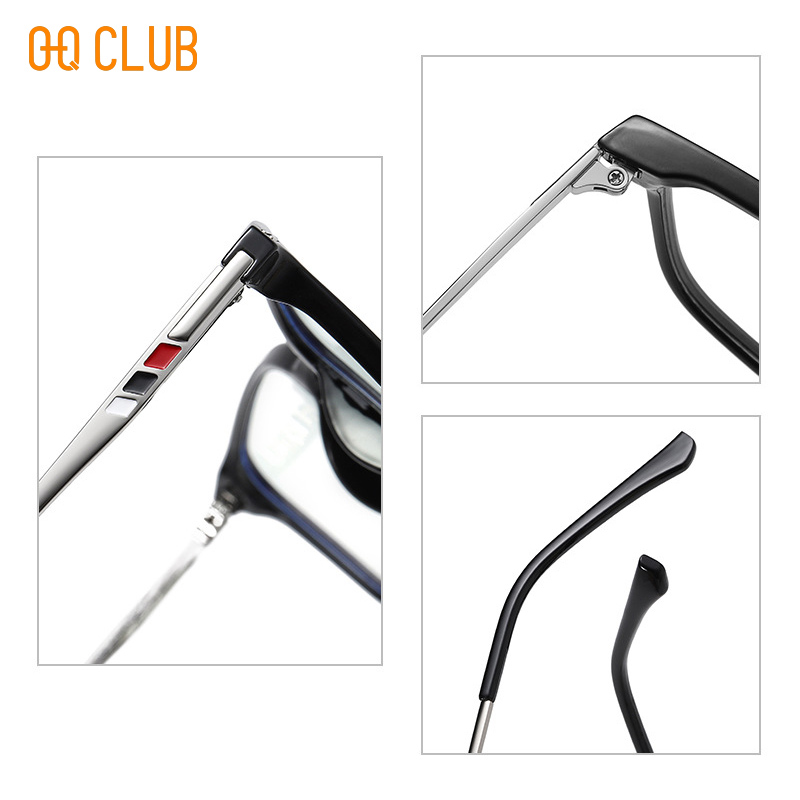 O-Q CLUB Graduated Lenses to Read Men`s Glasses for Reading Glass for Man Lunette Myopia Eyeglasses Photochromic Women Lens Eye