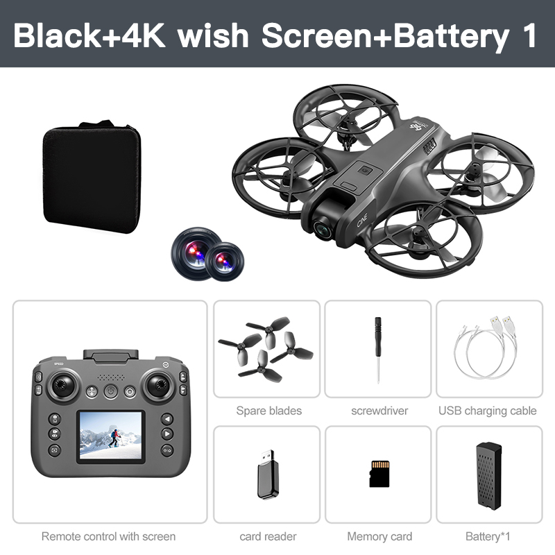 Xiaomi V666 Mini Drone 4K Professional Aerial 8k Dual Camera Intelligent obstacle avoidance  Brushless Quadcopter Kid RC Toy