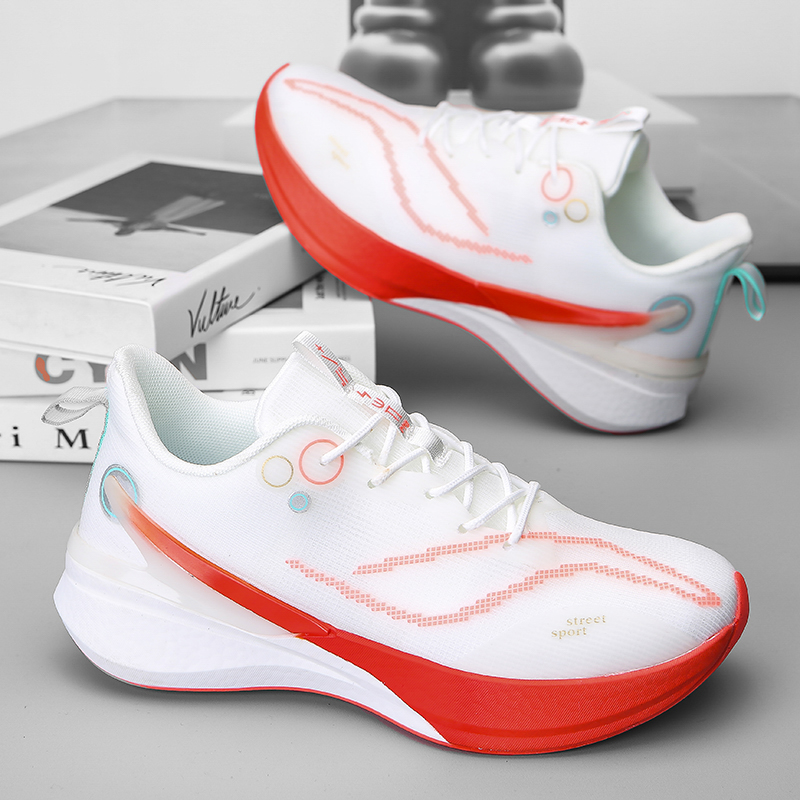 Men's and Women's Running Shoes Are Lightweight Breathable Comfortable and Suitable for Casual Sports