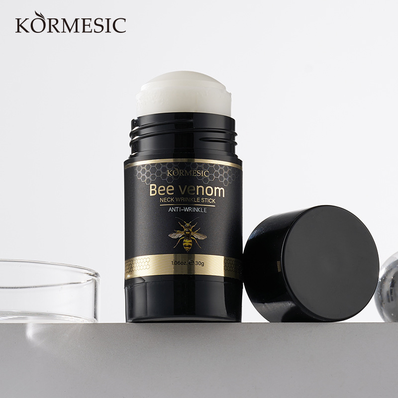 KORMESIC Bee Venom Neck Wrinkle Stick Care Moisturizing Nourishing Hydrating skincare Beauty Necks Skin Products