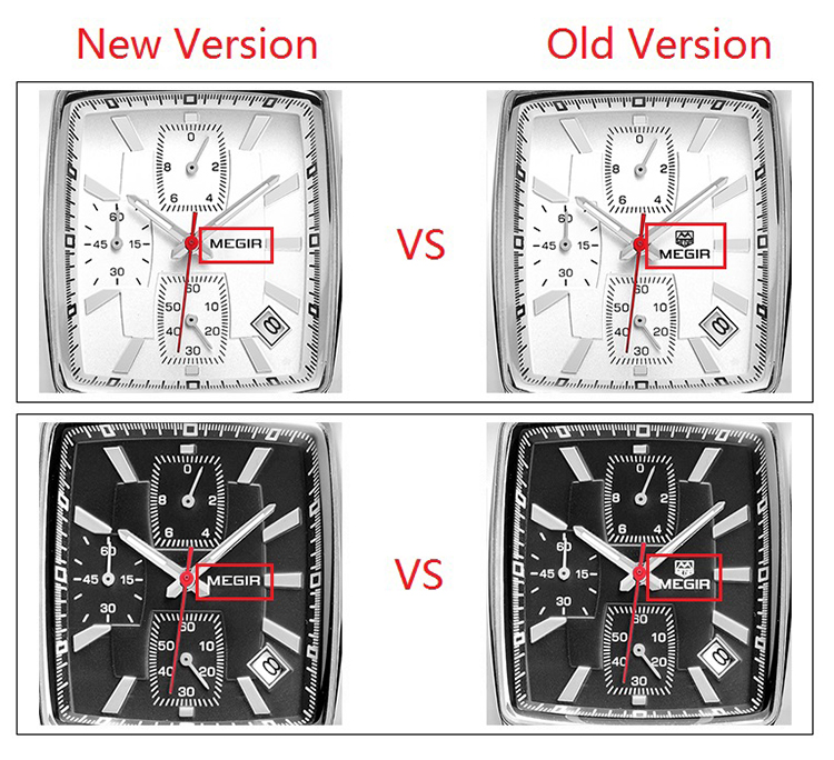 2023 MEGIR Original Watch Men Top Brand Luxury Quartz Military Watches Waterproof Luminous Leather Wristwatch Men Clock