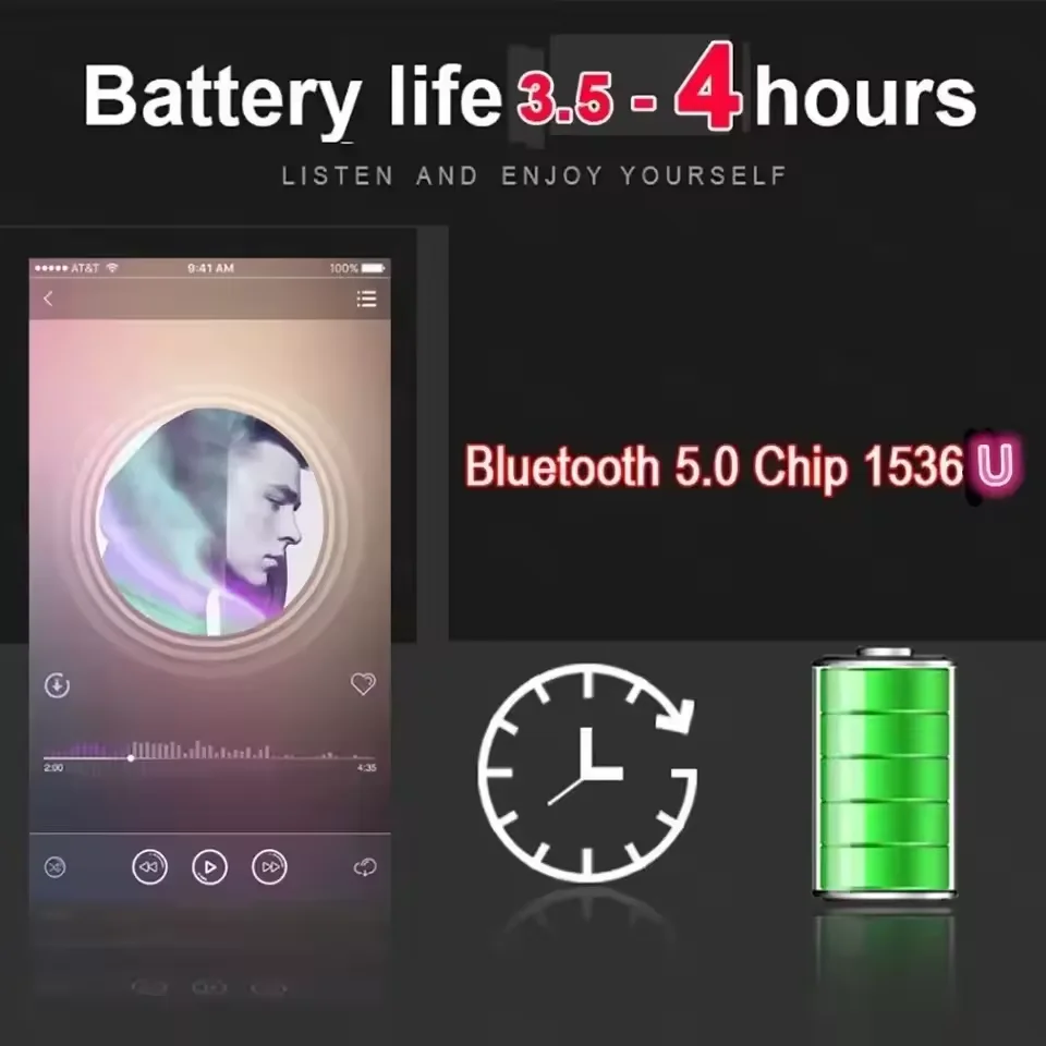 2025 Danny Tws Air Pro Wireless Bluetooth Earphones Type-C Pro 5 Headphones HiFi Sound Active noise reduction Earbuds With ANC