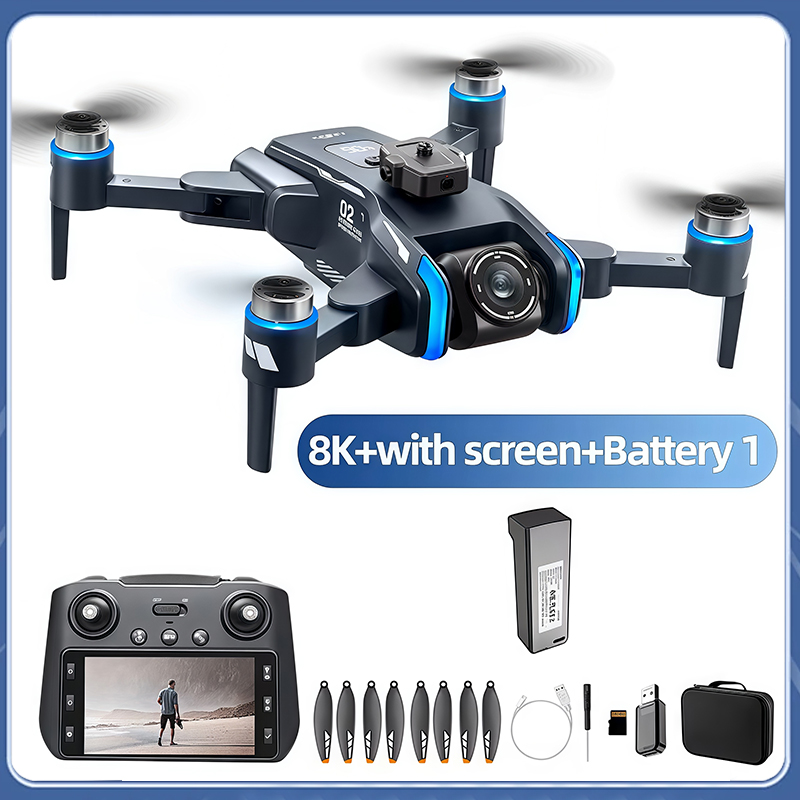 For Xiao Mi XT808 GPS Drone 8K Professional HD Camera Dron Brushless Motor 5G WIFI FPV Foldable RC Quadcopter toy Helicopter