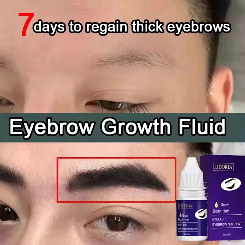 Fast Eyebrow Growth Serum Eyelash Hair Growth Anti Hairs Loss Product Prevent Baldness Fuller Thicker Lengthening Eyebrow Makeup