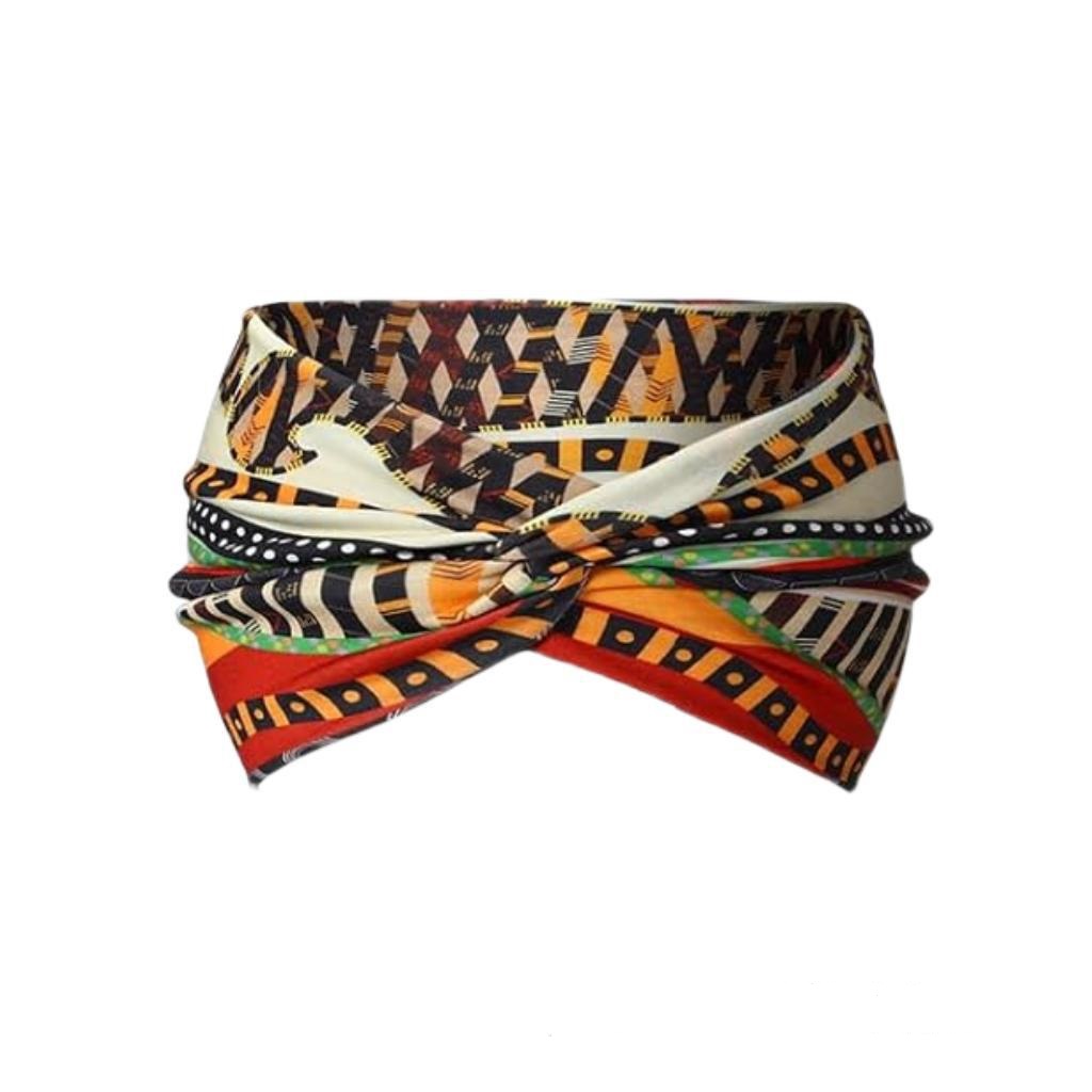Widening High Strength Bohemian Yoga Sports Headband African Style Headband