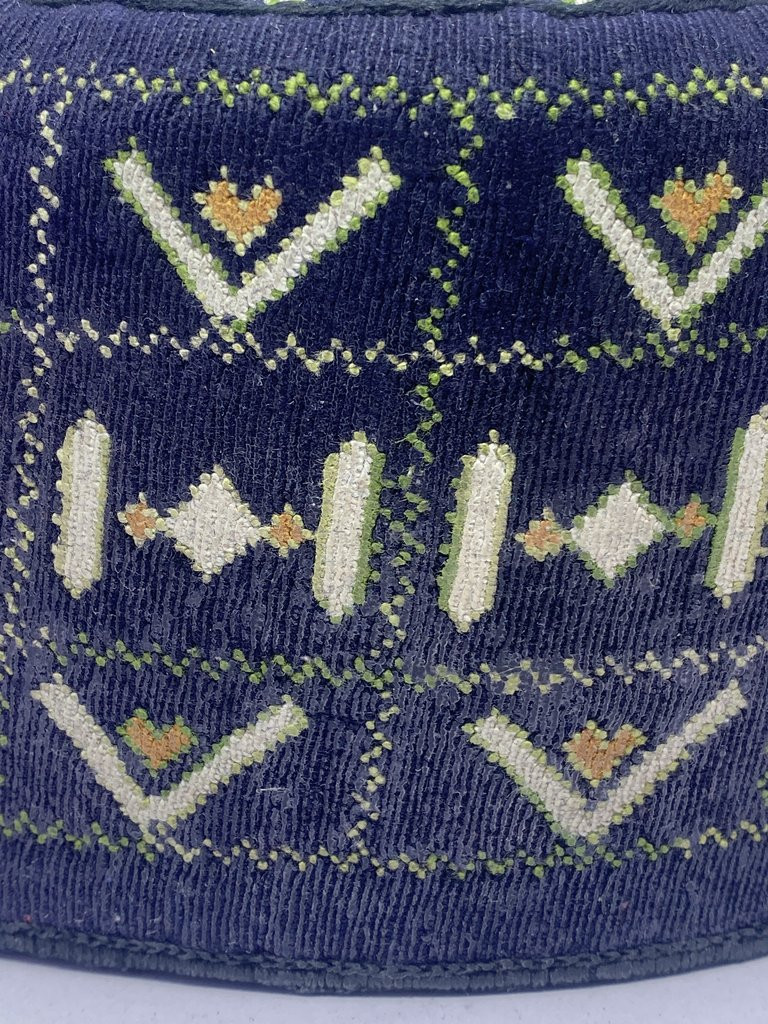 Black Zulum Cap - Classic Northern Nigerian Hat