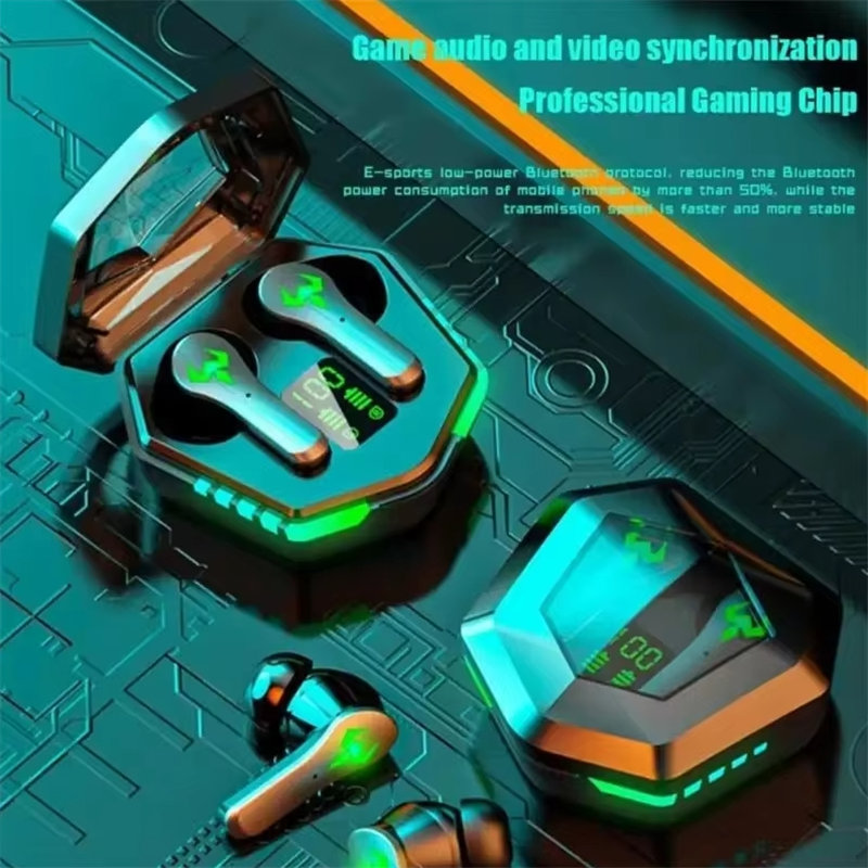 N35 TWS Gaming Earphones Touch Wireless Headphones Bluetooth Earbuds Battery Long Standby Earbuds HIFI Waterproof Headset