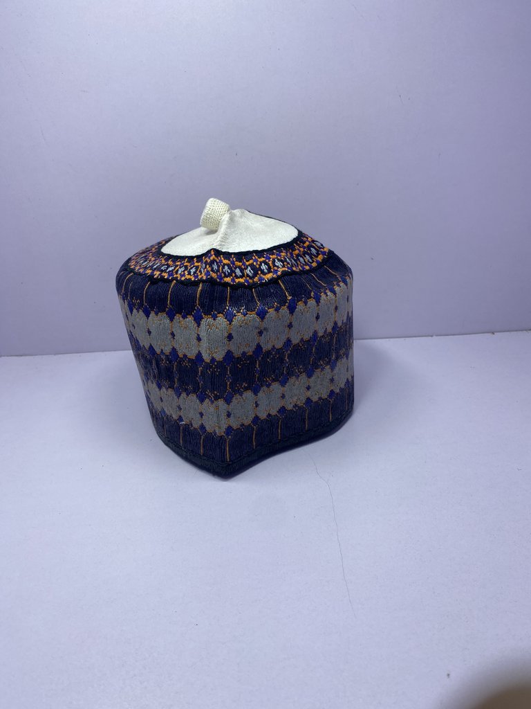Maiduguri – Hausa/Fulani Cap, Kufi, Handwoven Cap, Zawa