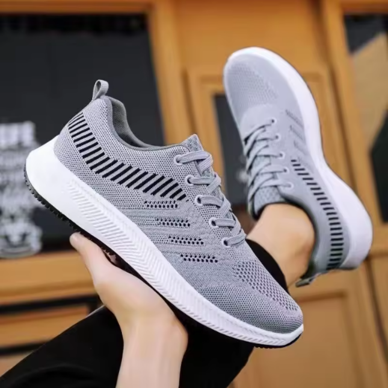Men Women Vulcanized Casual Running Shoes Lightweight Breathable Tennis Sneakers Fitness Athletic Shoes Unisex Sports Footwear