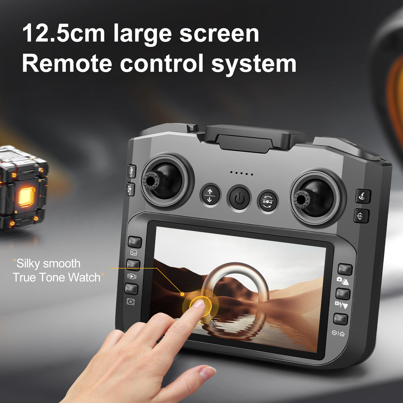 New S156 Drone 8K HD Aerial Photography Brushless Motor Dual Camera Drone With Screen All-Around Obstacle Avoidance Drone