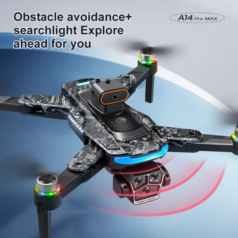 Xiaomi A14Pro max GPS Drone 4K Professional Dual Camera Dron Brushless Motor WIFI FPV Foldable RC Quadcopter Helicopter Toys