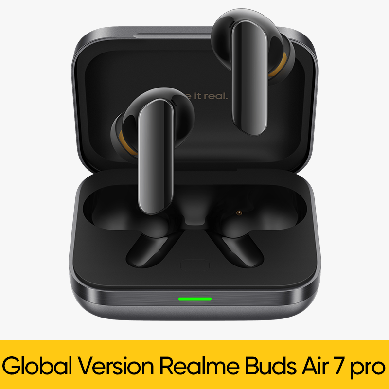 Global Version realme Buds Air 7 Pro 53dB Active Noise Cancelling True Wireless Earphone 48Hour Battery Bluetooth 5.4 Headphone