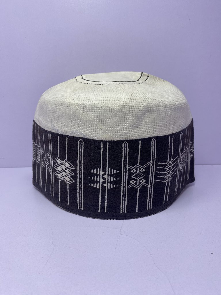 Damanga Premium Hausa/Fulani Handwoven Kufi Cap