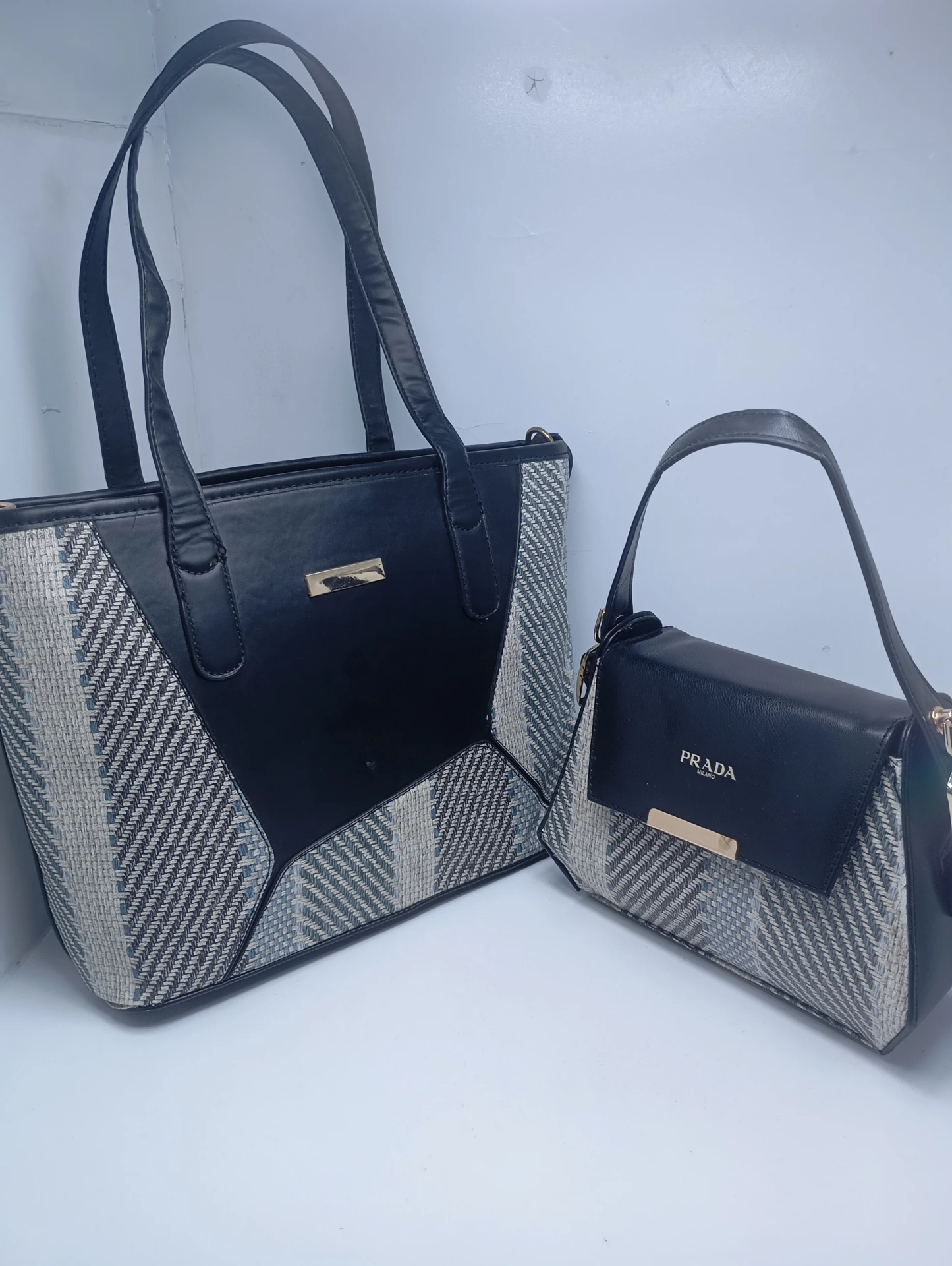 Prada Big and Small Weekend Luxury Set